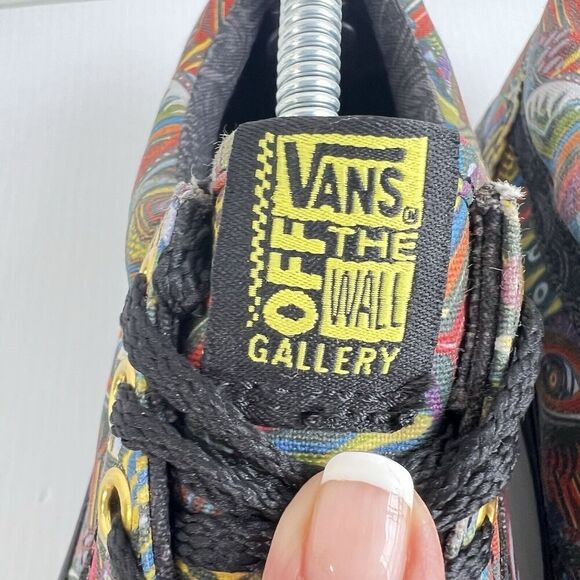 Vans Zio Ziegler Off The Wall Gallery Shoes Men 6.5 Women 8 Rare Multicolor NEW - Picture 4 of 12